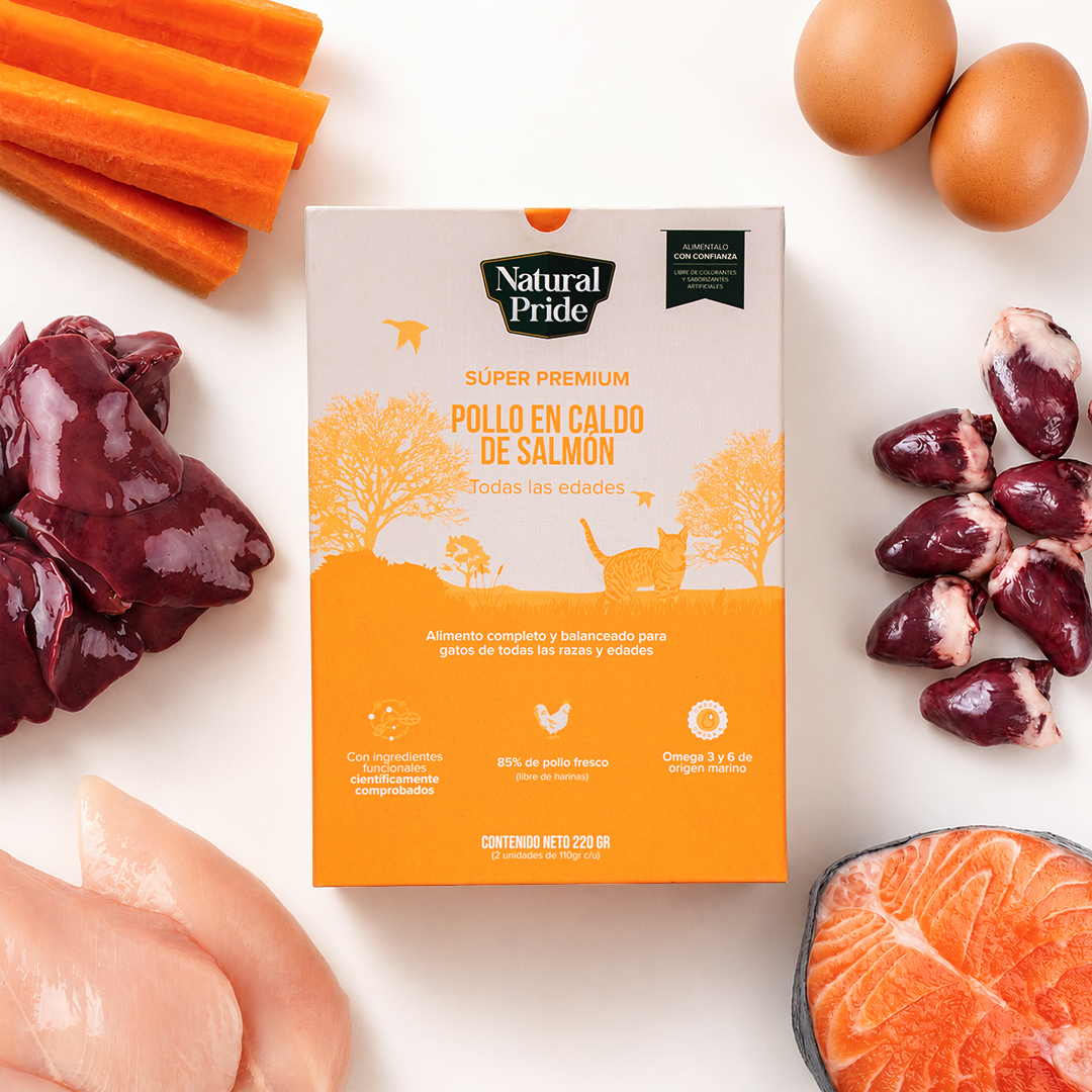 Alimento Natural Fresh Para Gatos - Pavo y Pollo 220g